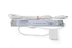 Led konverter 230V/24V 30W 6 verdeler 2m kabel